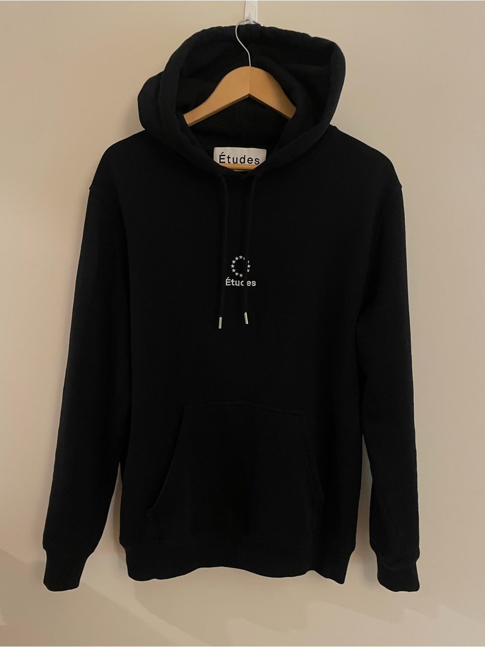 Études Black Logo Hoodie (L)
